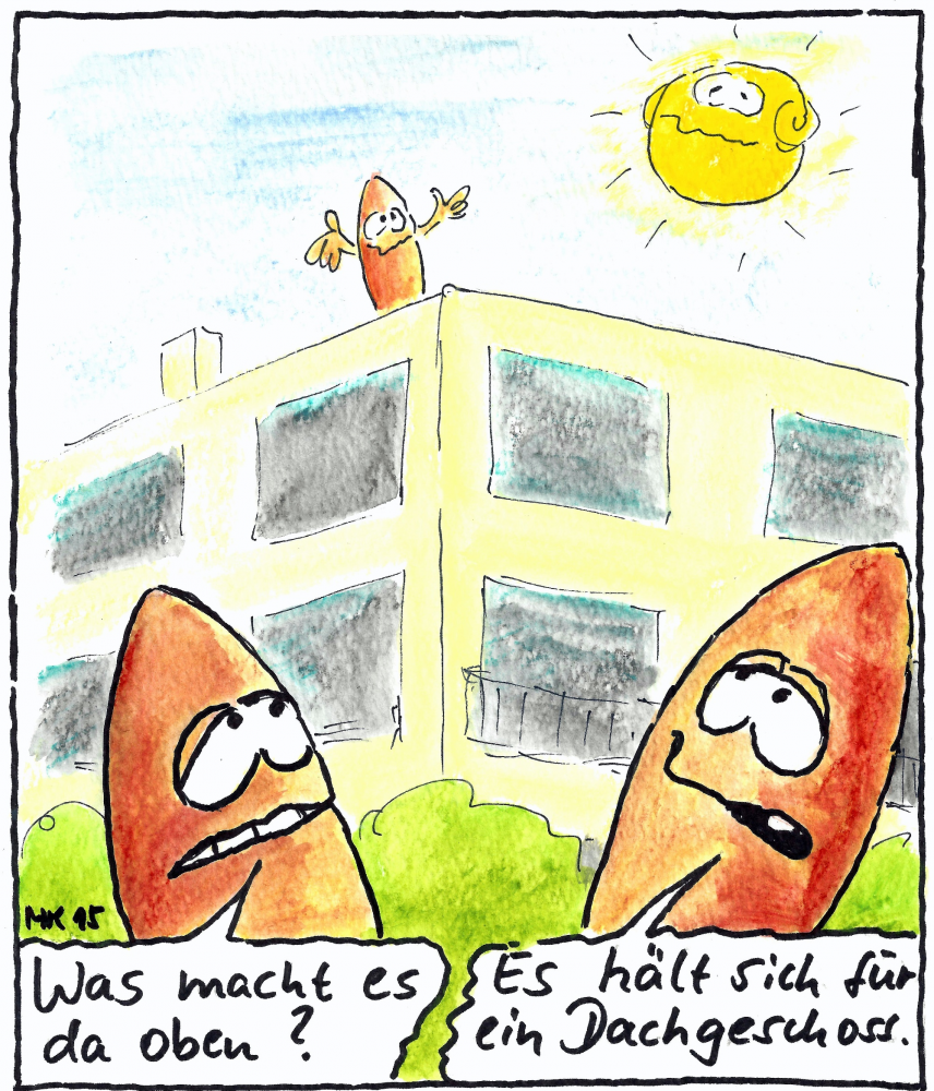 Cartoon: Dach 1