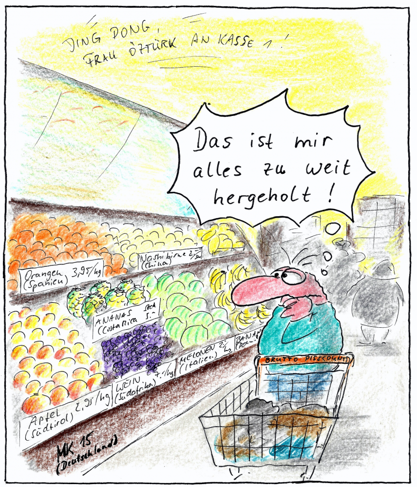 Cartoon: Weit hergeholt! 1