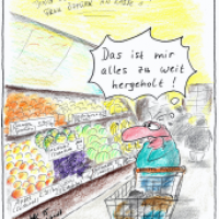 Weit hergeholt!