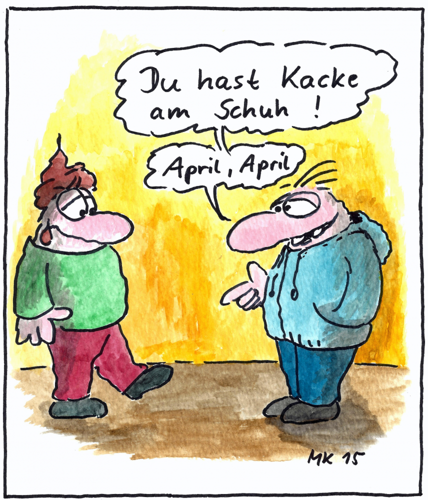 Comic: Aprilscherze 1