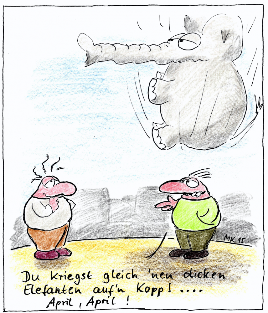 Comic: Aprilscherze 2