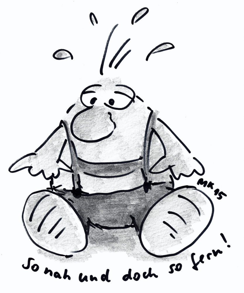 Cartoon: Nah und fern 1