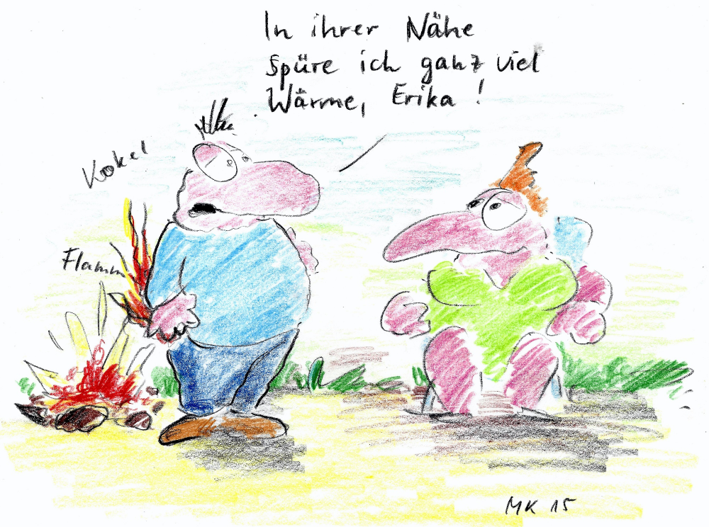 Cartoon: Wärme 1