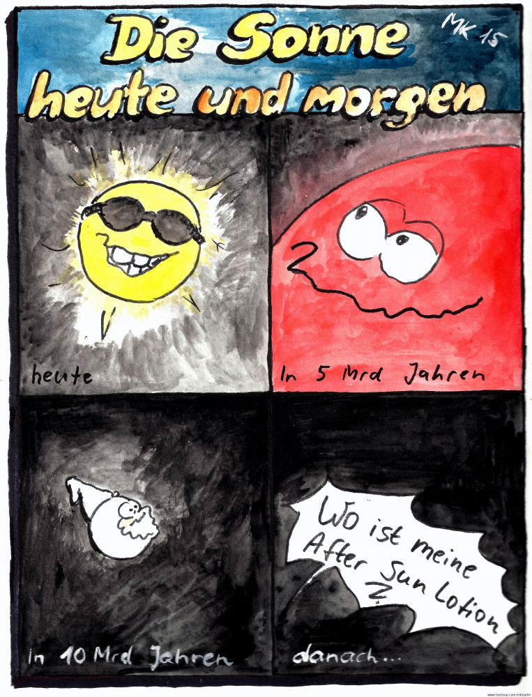 Cartoon: Unsere Sonne 1