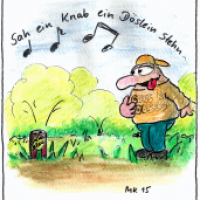 Sah ein Knab...