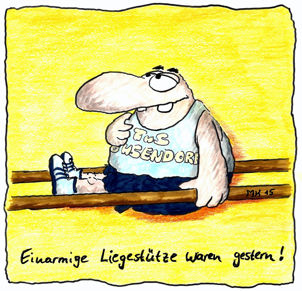 Cartoon: Gestern 1