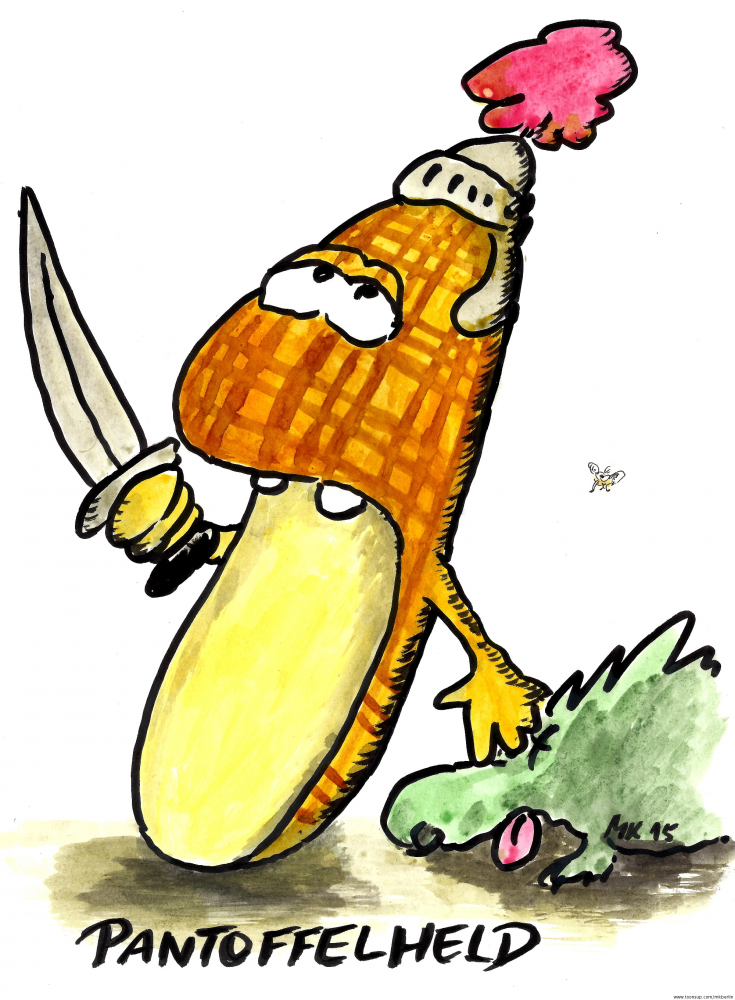 Illustration: Pantoffelheld 1