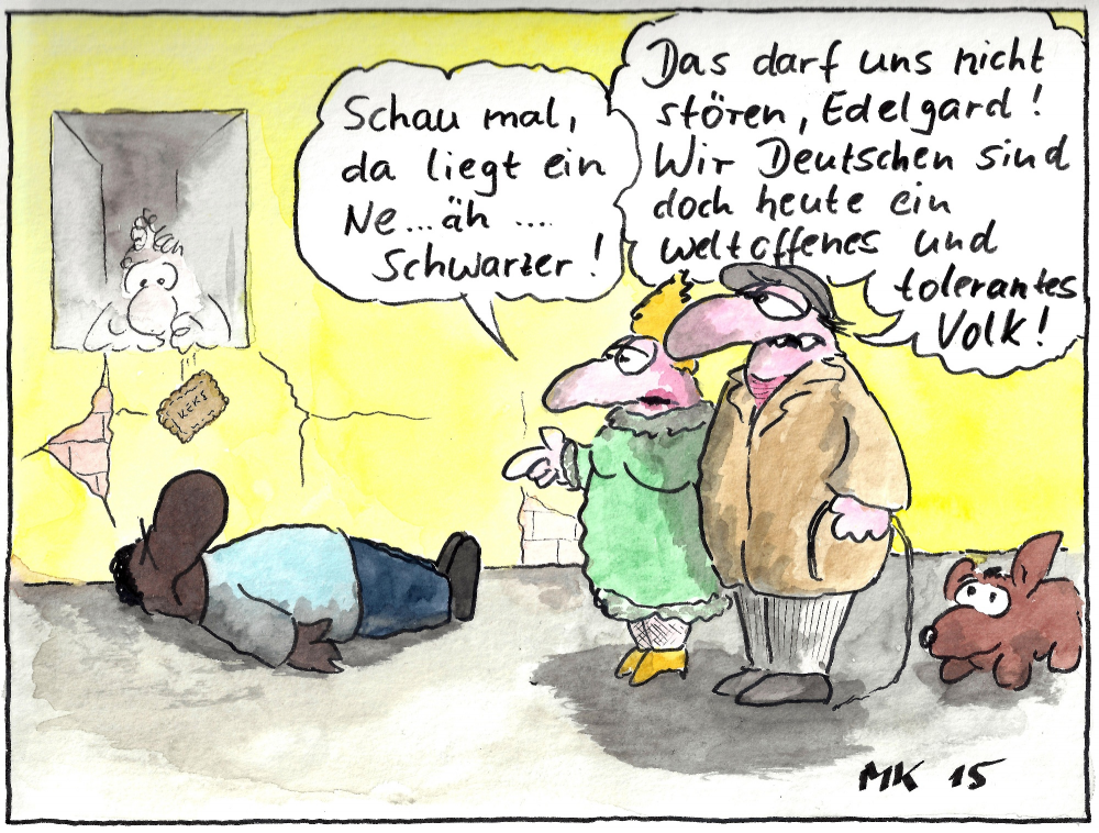Cartoon: Wir Deutschen 1