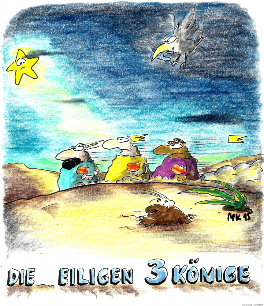 Cartoon: Könige 1