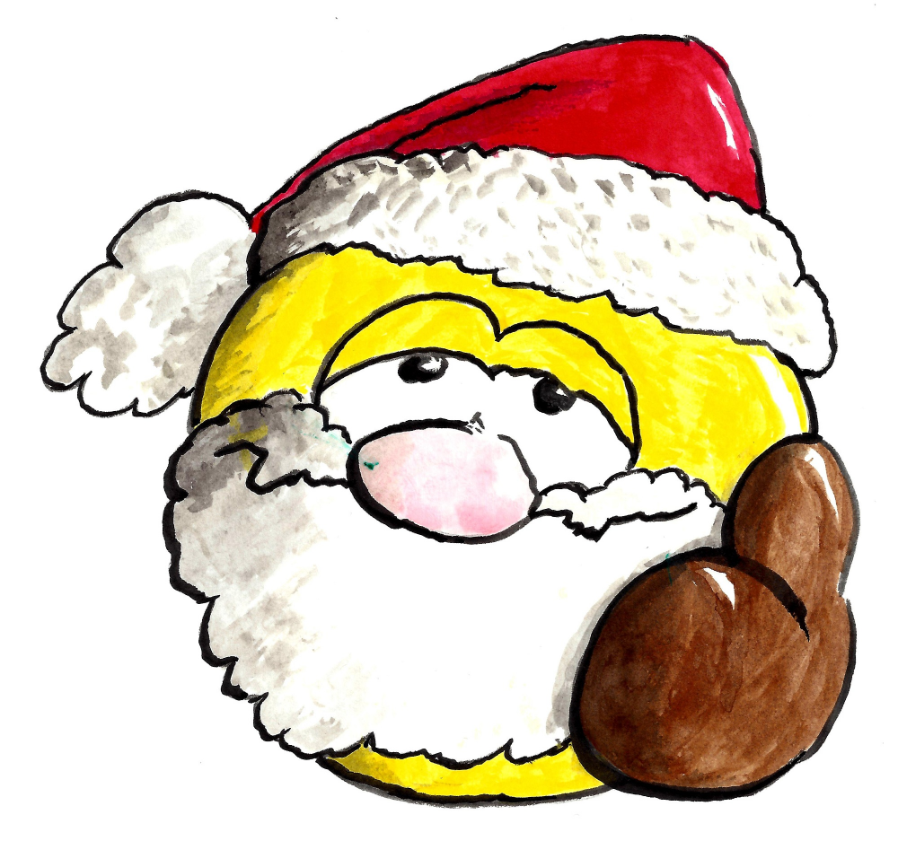Illustration: Weihnachtsemoji 1