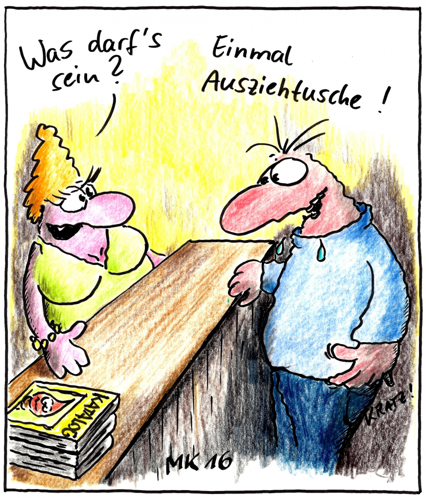 Cartoon: Künstlerbedarf 1