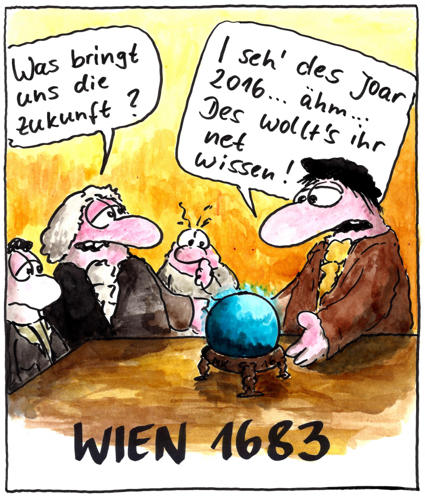 Cartoon: Wien 1683 1