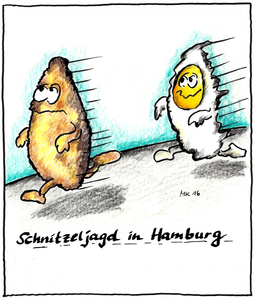 Cartoon: Schnitzeljagd 1