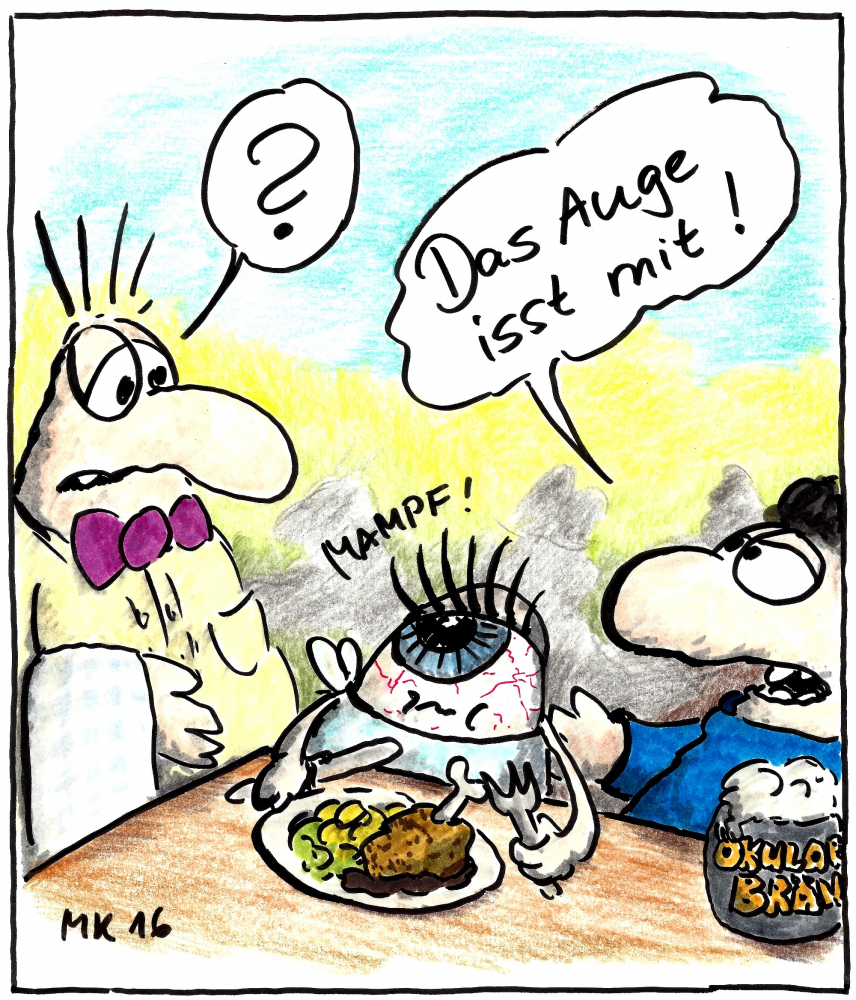 Cartoon: Das Auge 1