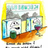Nicht flüssig!