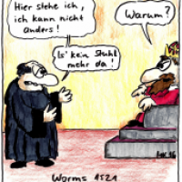 Hier stehe ich...