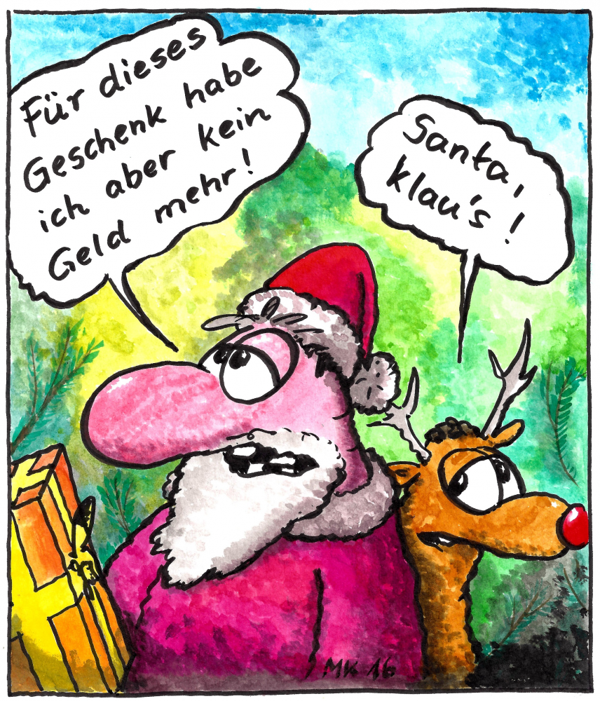 Cartoon: Santa 1