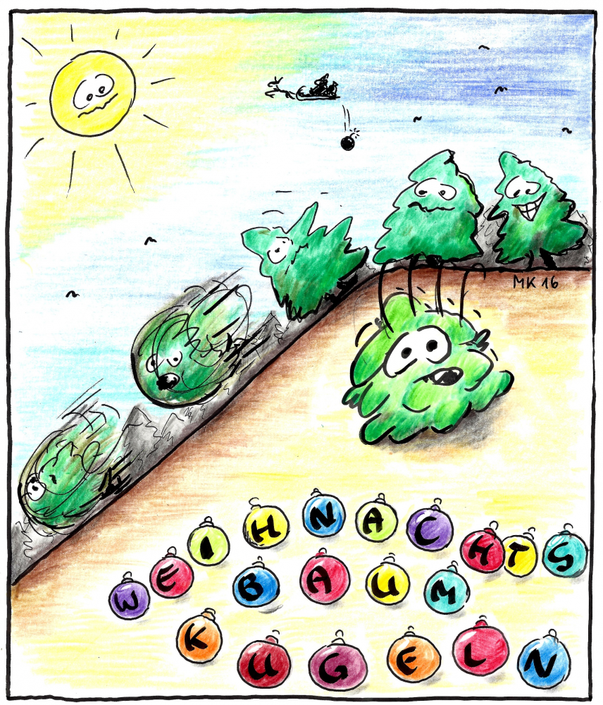 Cartoon: Kugeln 1
