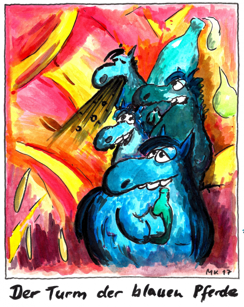 Illustration: Pferde 1