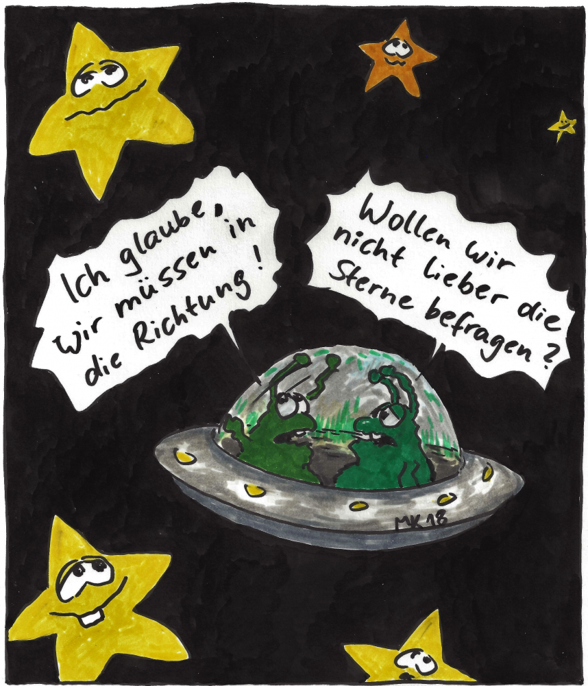Cartoon: Sterne 1