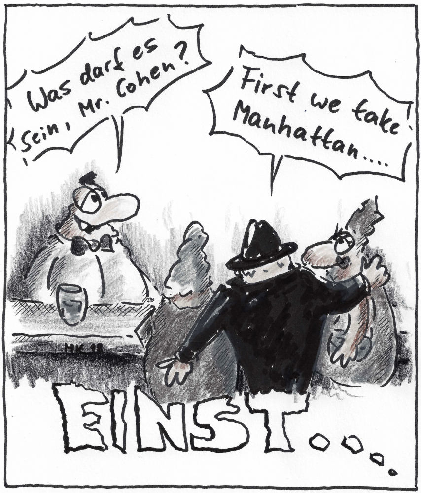 Cartoon: Einst 1