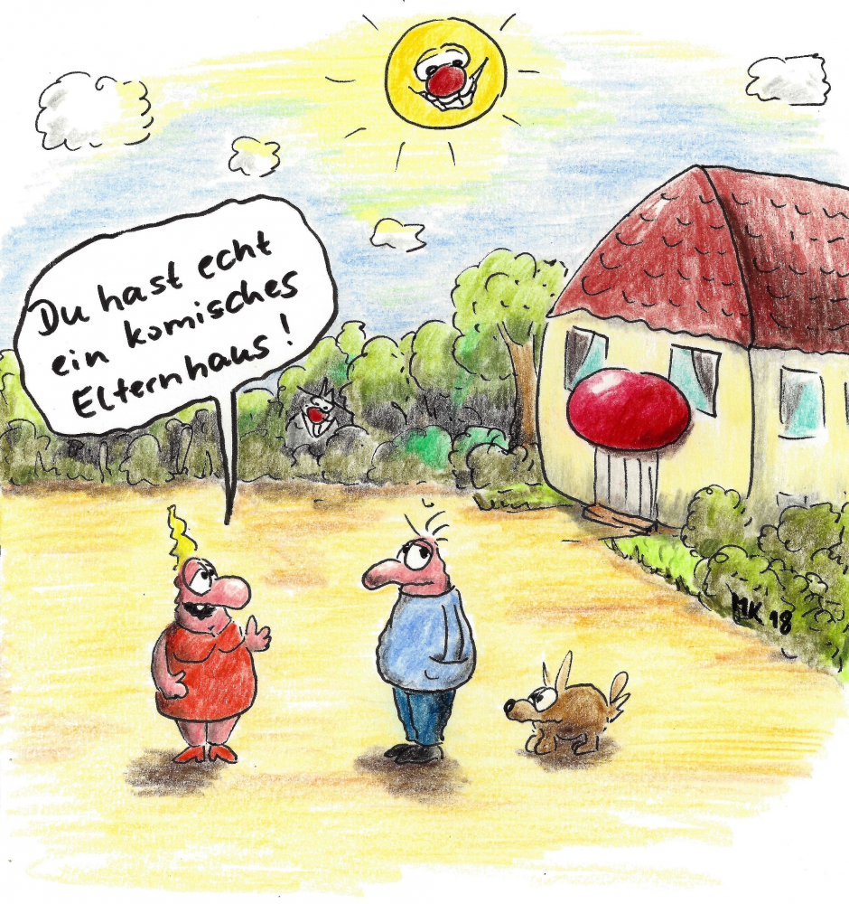 Cartoon: Elternhaus 1