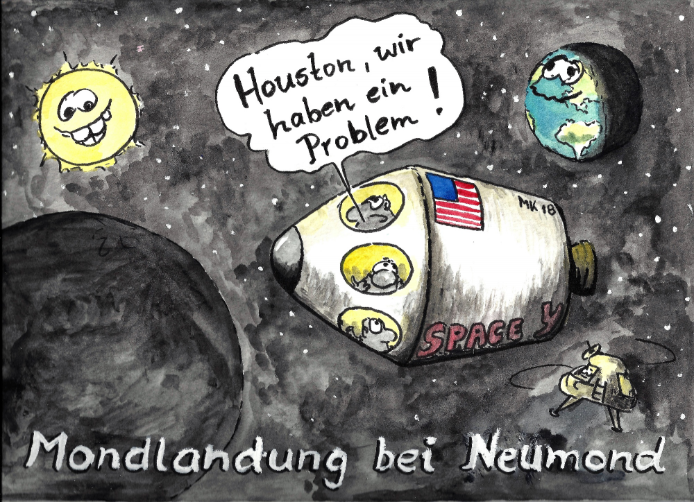 Cartoon: Neumond 1