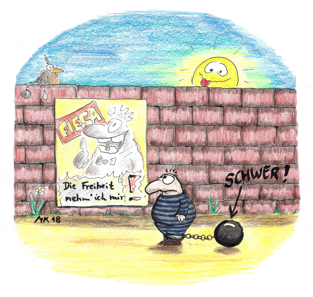 Cartoon: Freiheit 1