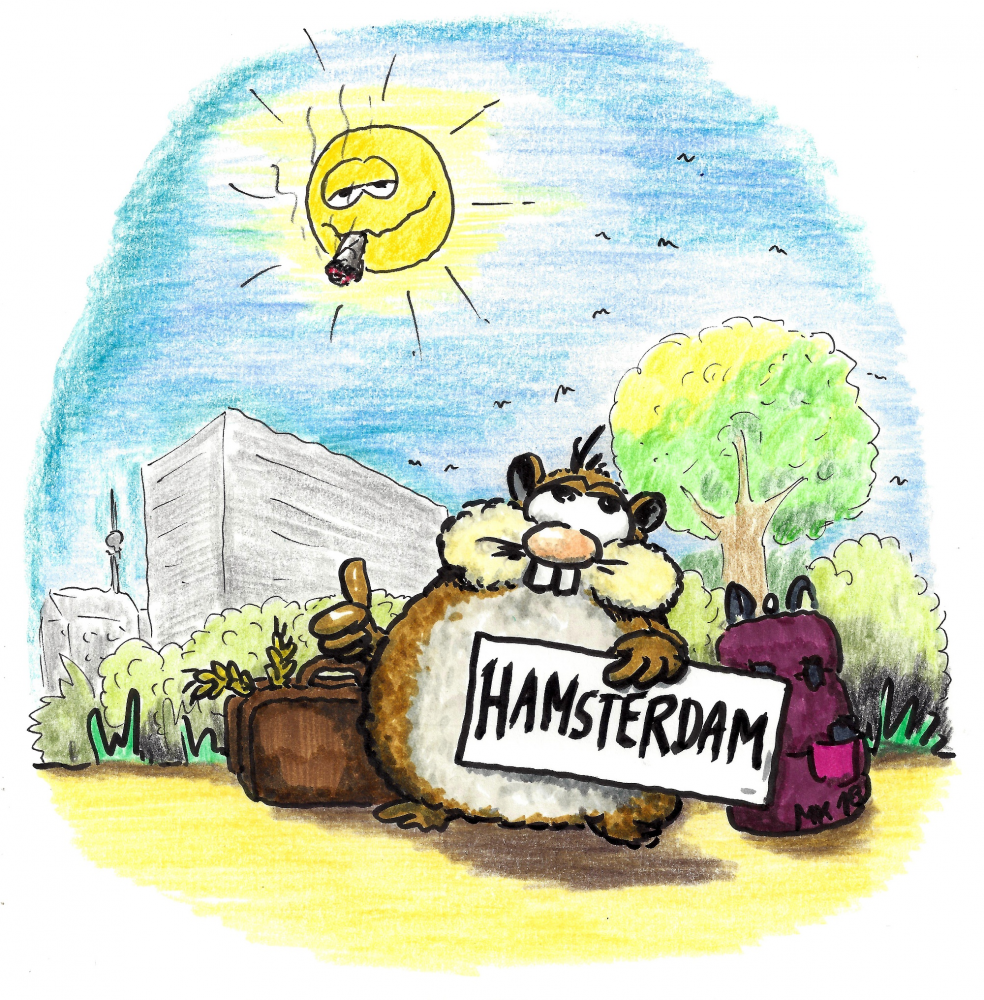 Cartoon: Hamster 1