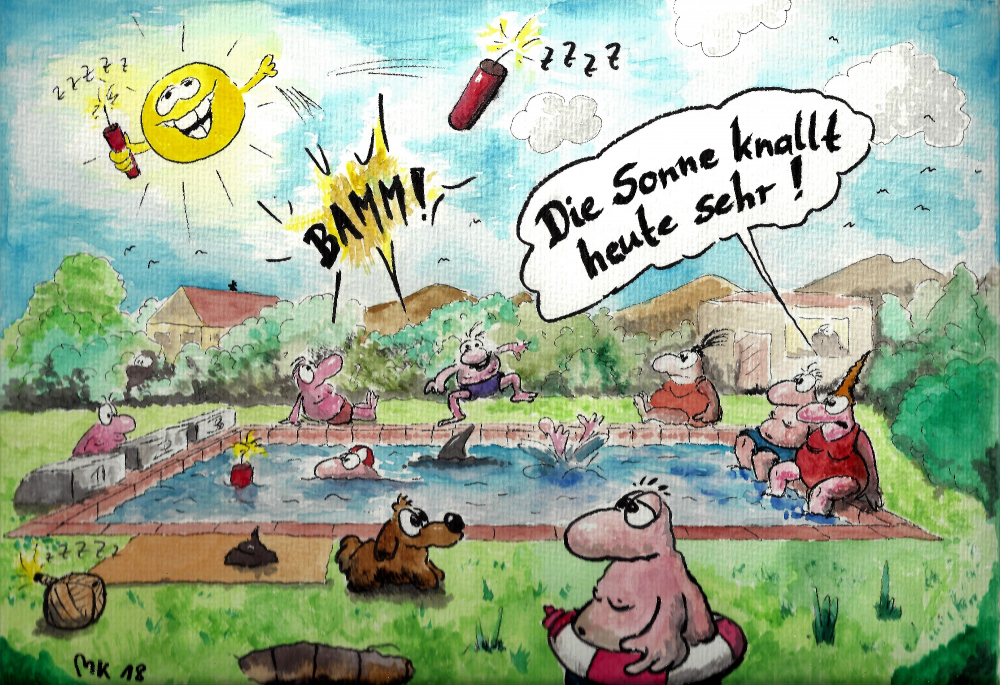 Cartoon: Die Sonne 1