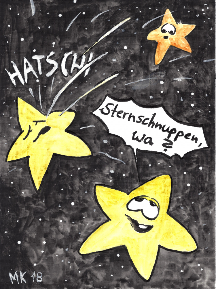 Cartoon: Sternschnuppen 1