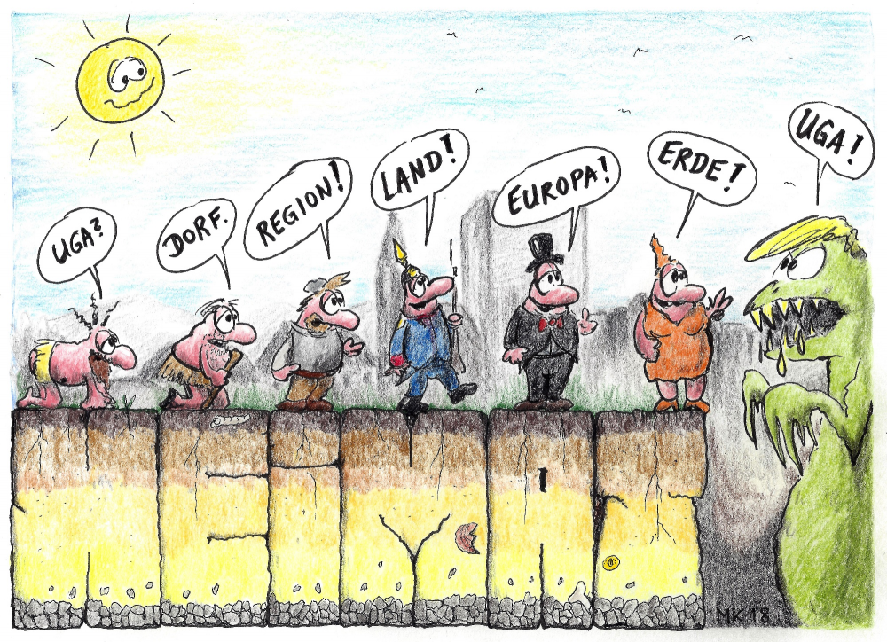 Cartoon: HEIMAT 1