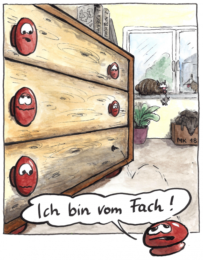 Cartoon: Vom Fach 1