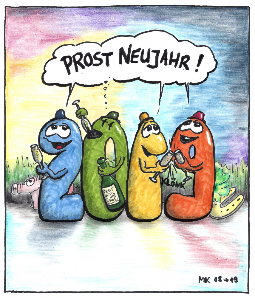 Cartoon: Prost 1