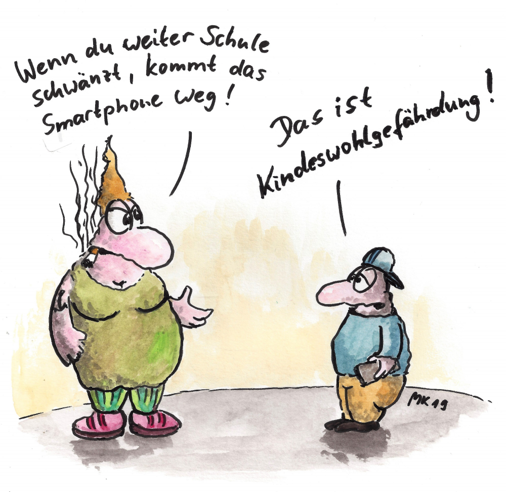 Cartoon: Kindeswohl 1