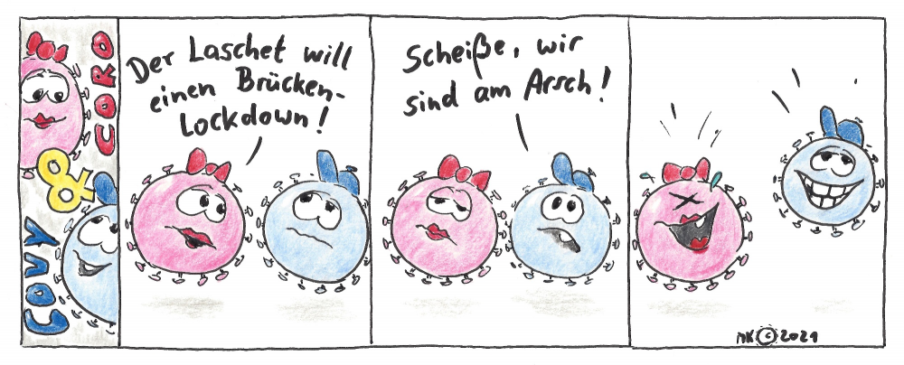 Comic: Brücken-Lockdown 1