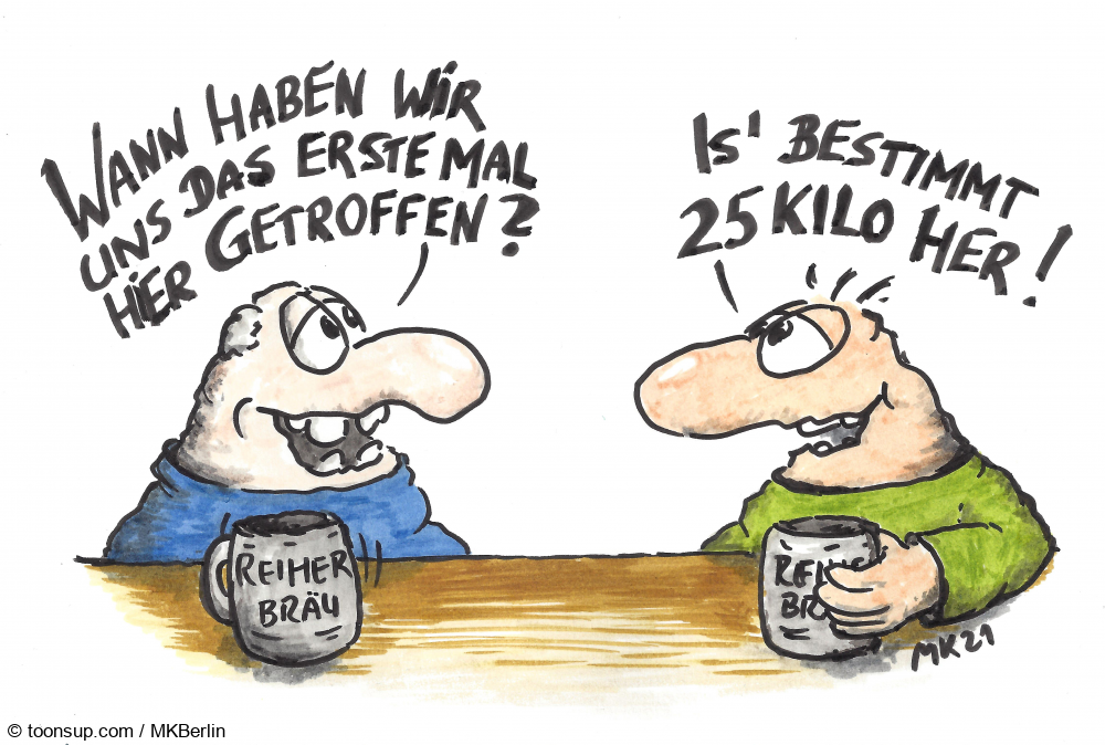 Cartoon: 25 Kilo 1