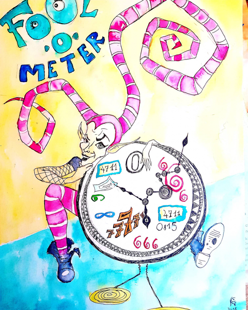 Concept Art / Character Design: Fool-O-meter 1