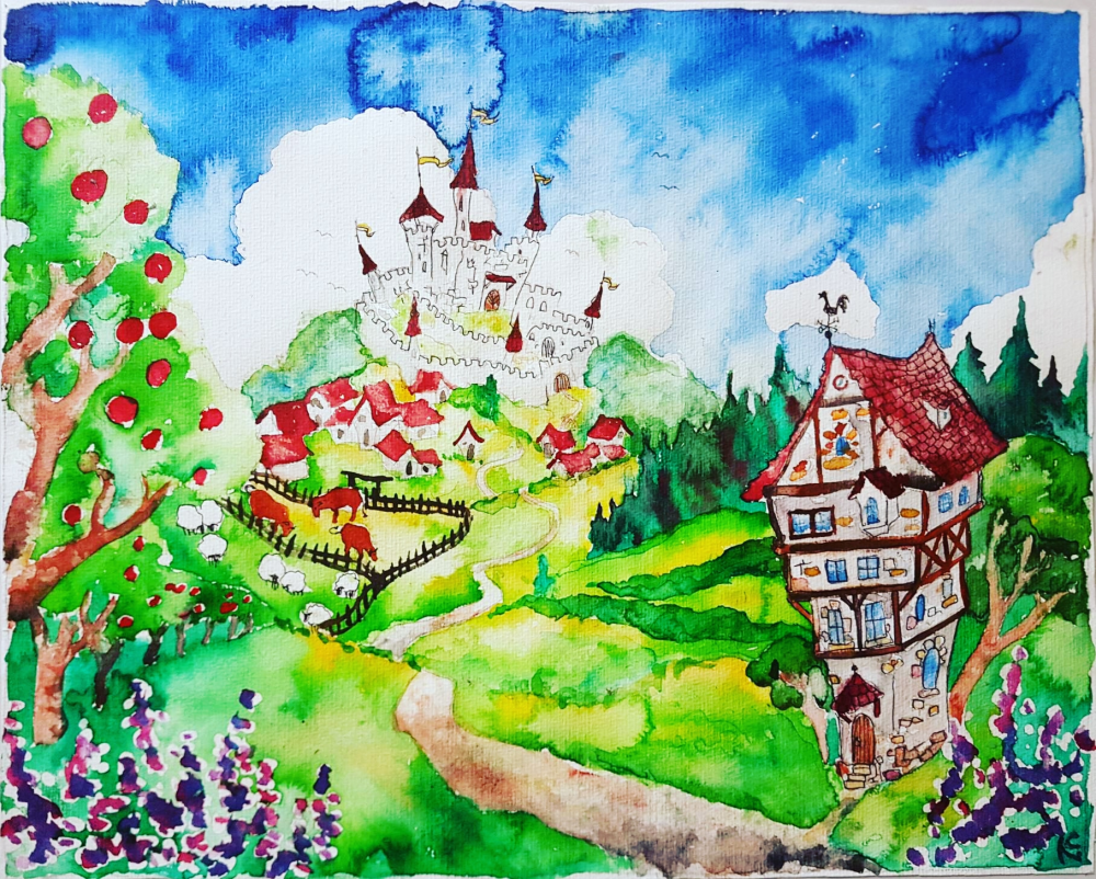 Illustration: Das Haus des Narren 1