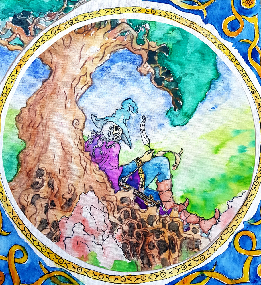 Illustration: Zauberer oder Poet oder beides? 1