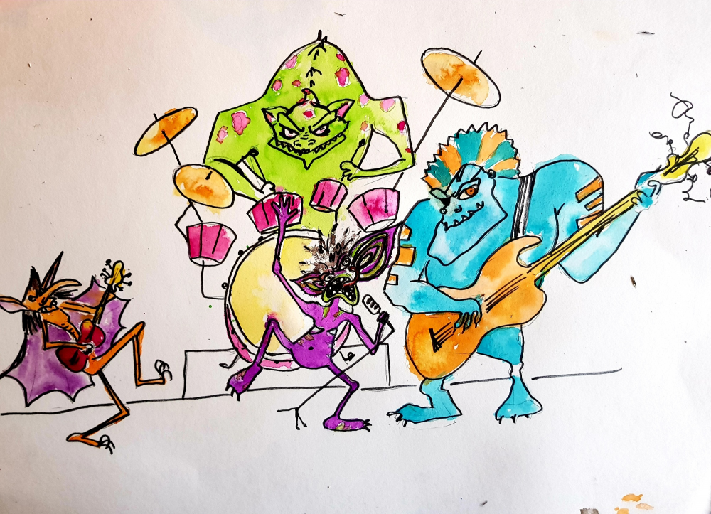 Illustration: Rockmonsters 1