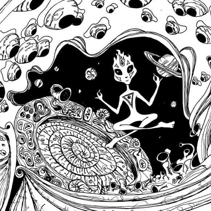 Illustration: Space Meditation 1