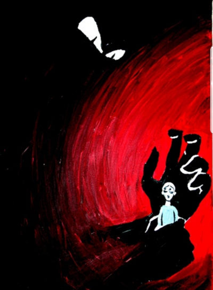 Illustration: Fest in den Klauen der Angst 1