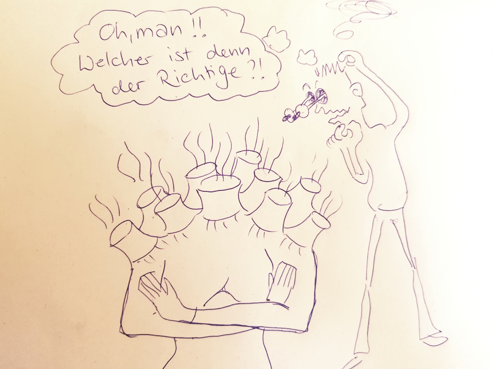 Cartoon: Der falsche Hals 1