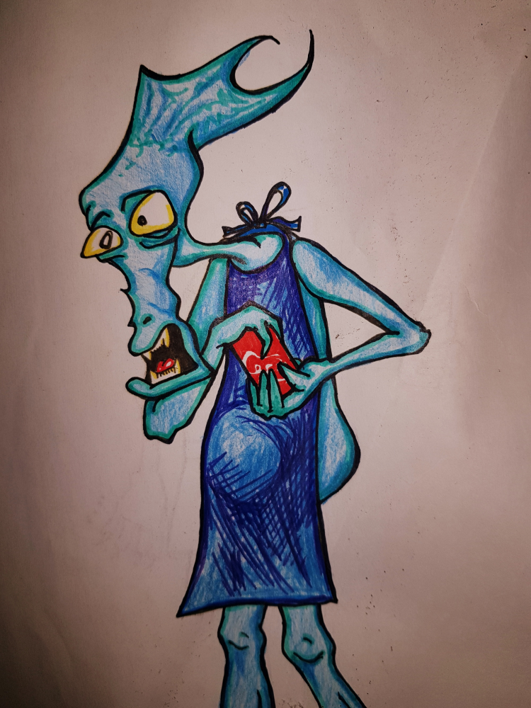 Concept Art / Character Design: Das is meine Cola 1