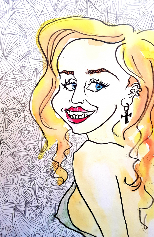 Karrikatur: Miley 2