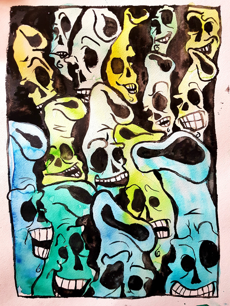 Illustration: Pilzköppe 1