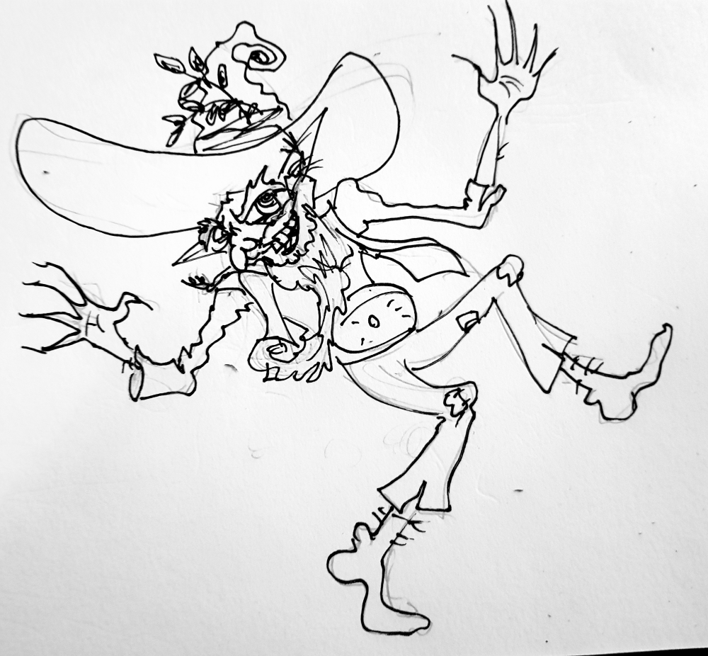 Concept Art / Character Design: Schratige Variationen 1