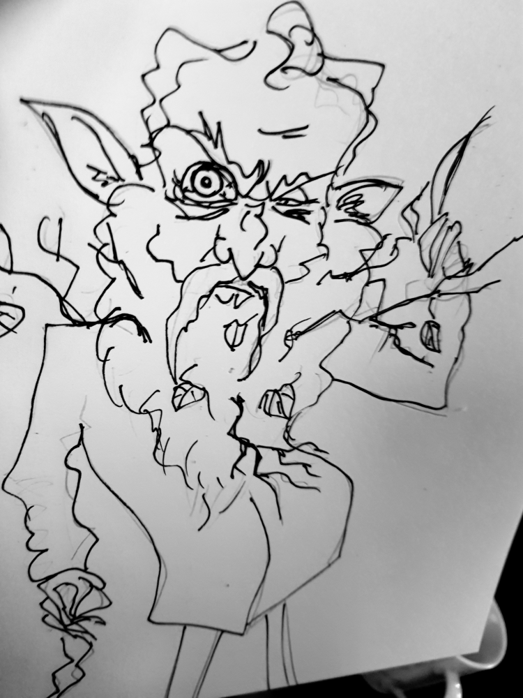 Concept Art / Character Design: Schratige Variationen 2