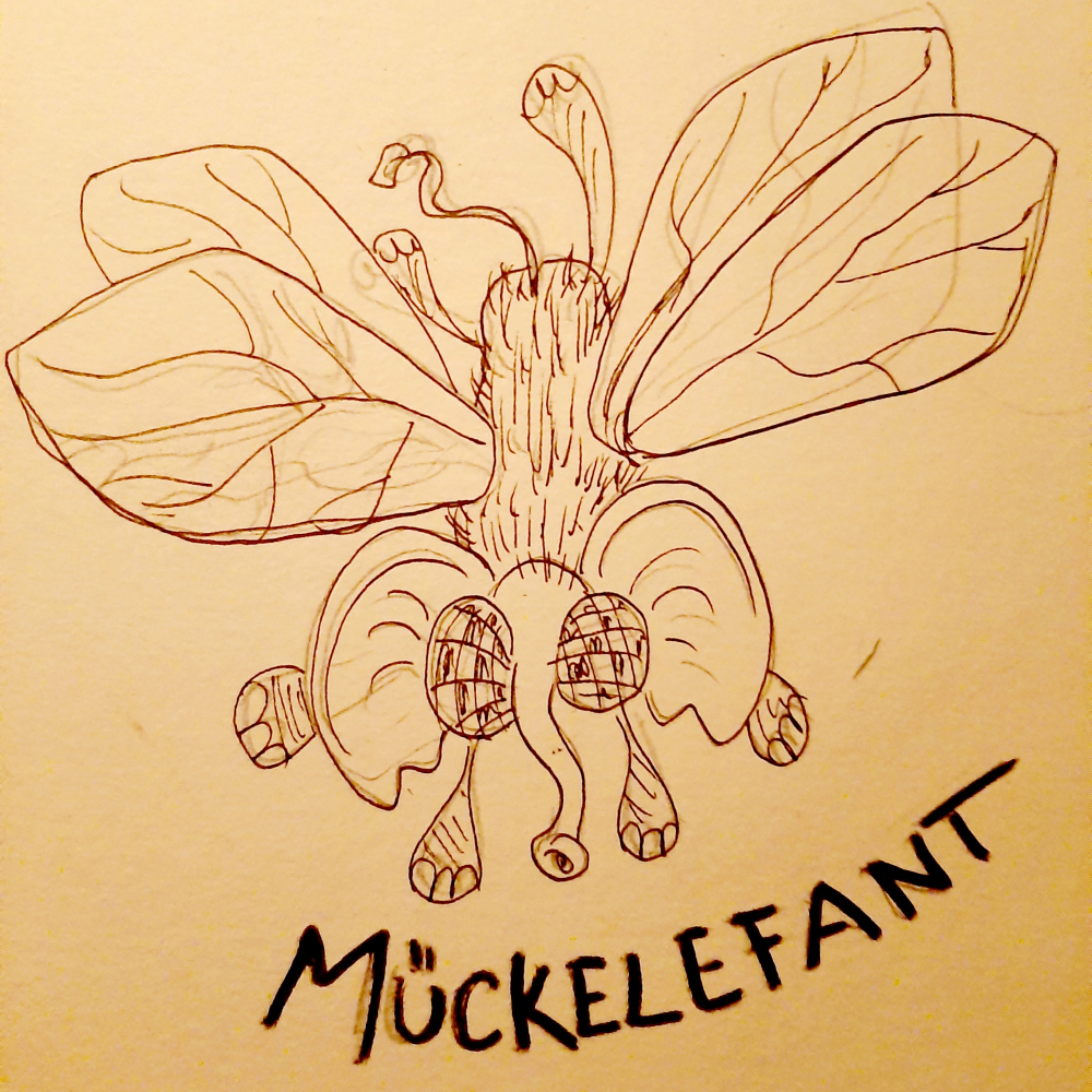 Cartoon: Mückelefant 1